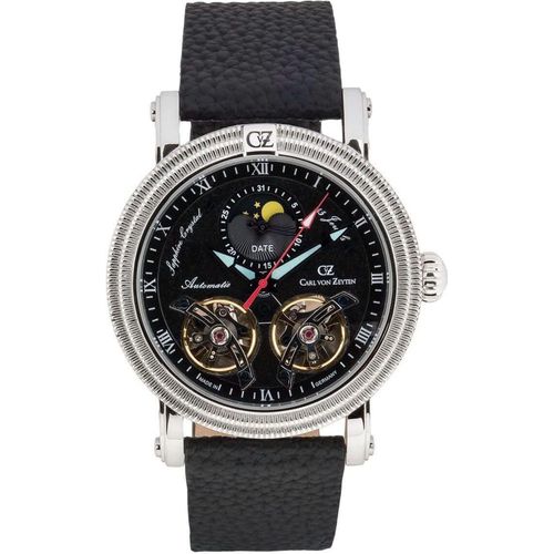 Carl von Zeyten CVZ0085BKS Herrenuhr Schauinsland Automatik Limited 46mm 5ATM