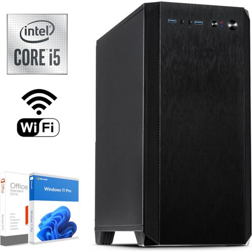 Office - Multimedia - Workstation PC Intel i5 6x 4,3 GHz 8GB DDR4 Ram 512 SSD WLan Schallgedämmt