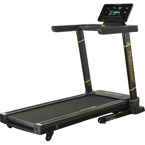 Tunturi T100 Centuri Laufband Klappbar - Walking pad - Für zuhause - LED Monitor - Laufband mit 44 Trainingsprogrammen - 0.8-20.0km/h