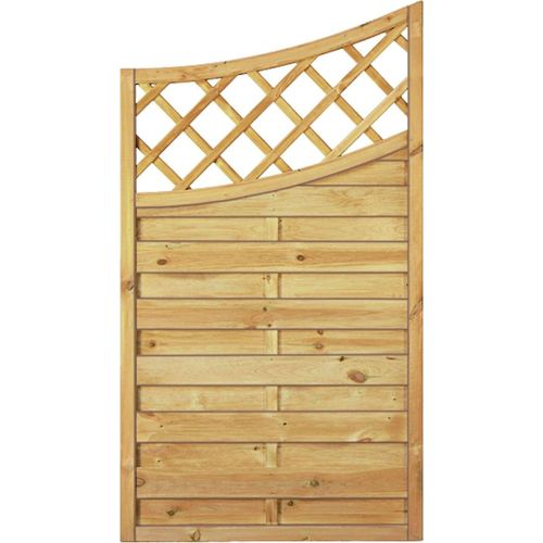 T&J MAXI DOPPELBOGEN 2 Lamellenzaun 90 x 160/140 cm