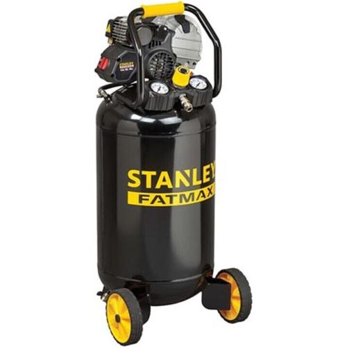 Stanley Kompressor HY 227/10/50V FMXC Luftkompressor 10 Bar 50L Tankinhalt 222L/Min mit Handgriff Schwarz