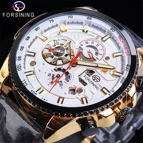 Forsining VI-14588 Herrenuhr Schwarz/Gold kaufen KP14588