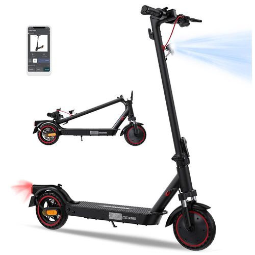 E-Scooter mit Straßenzulassung 25km/19km/h 36V7.8Ah Elektroroller bis 120kg APP