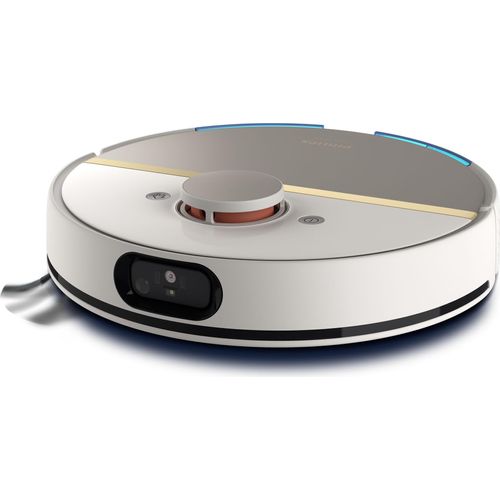 Philips HomeRun 7000 Series Aqua Saug- und Wischroboter mit Station bis zu 180 Min LaufzeitWeiß (XU7000/02)