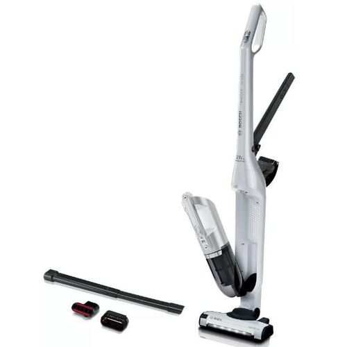 Bosch Serie 4 BCH3P2301 Stabstaubsauger/Elektrobesen 2-in-1-Stabstaubsauger Akku Trocken Beutellos 0,4 l Wei