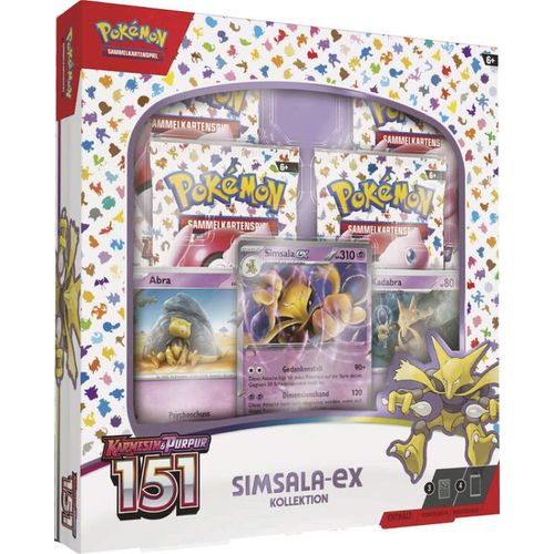 Pokémon Karmesin & Purpur 151 - Simsala-ex Kollektion - DE
