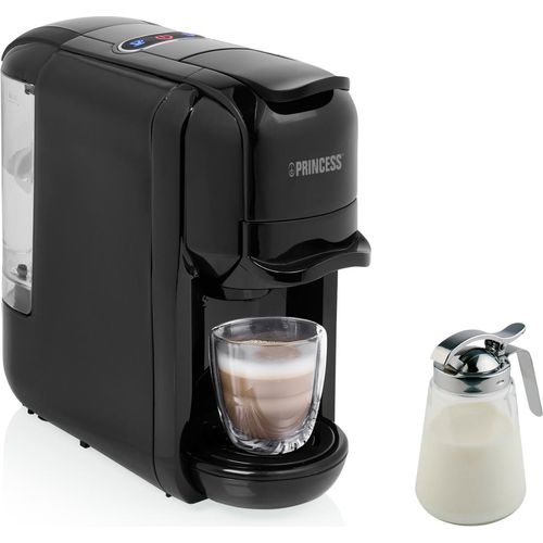 3in1 Multikapsel Kaffeemaschine für Kapseln & Pads mit Milchkännchen 1450W 19bar