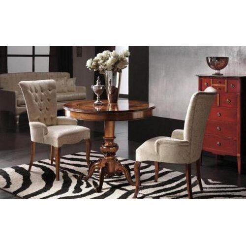 Runder Esstisch Holz 90 x 77 cm JVmoebel