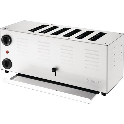 Rowlett Regent Toaster weiß - 6 Schlitze mit 2 Reserveelementen