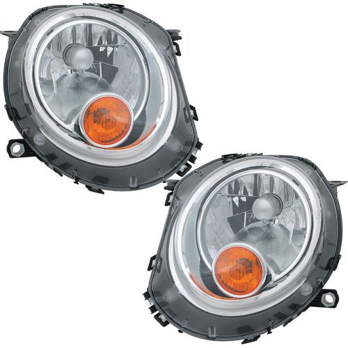 TYC Scheinwerfer Set für Mini Clubman Cabrio Coupe R55 R56 R57 R58 R59 LWR Motor