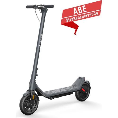 Faltbarer E-Scooter mit ABE StraBenzulassung, 10 Zoll,350W 36V, 7.8Ah ,LED-Display,duales Bremssystem, Schwarz
