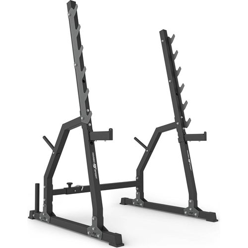 Marbo Sport - Verstellbare Hantelablage mit Notablage und Abstandsverstellung MS-S107 2.0