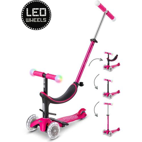Micro Mobility Systems Micro Mobility - mini2grow deluxe magic LED pink