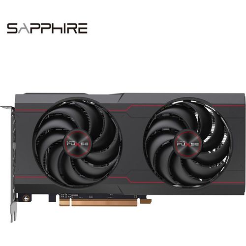 (Sapphire) RX6650XT 8G D6 Platinum Edition OC Computer-Grafikkarte, Spiel-Grafikkarte, 8G/128 Bit/GDDR6-Videospeicher, bis zu 2635 MHz Frequenz, Dual-Lüfter, HDMI+3*DP-Ausgangsschnittstelle