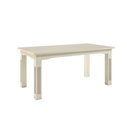 Esstisch 140/160/180 cm Duett feste Platte oder Vorkopfauszüge Pinie massiv 160 x 95 cm feste Platte Pinie lipizano