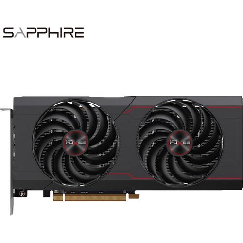 Sapphire RX6700 10G D6 OC-Grafikkarte 10G/160bit/GDDR6-Videospeicher unterstützt bis zu 8K-Auflösung, zwei Lüfter, HD+3*DP-Ausgangsport