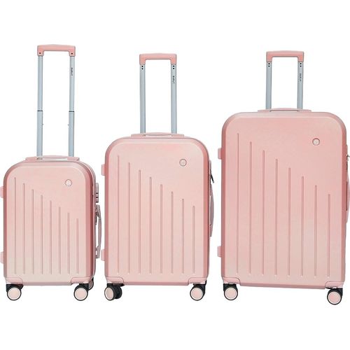 Barut Reisekofferset Ares 3-teilig Rosegold MS-19054