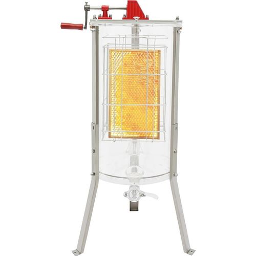 Honigschleuder aus Edelstahl, Honigextractor Bienenhonig Zentrifuge für Imker