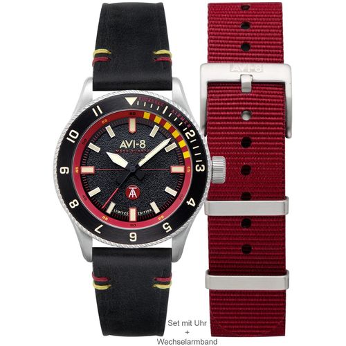 AVI-8 AV-4103-01 Tuskegee Airmen Limited Edition Herrenuhr