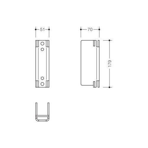 HEWI S50.02.00002 Aufnahme für