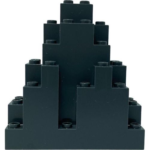 LEGO® 3x8x7 Felsen Felsplatte LURP Berg Dunkelgrau - 6083 NEU! Menge 25x