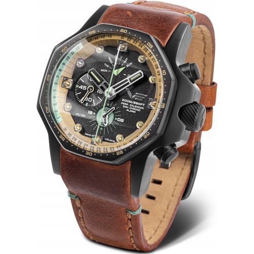 Neue Original Vostok Europe YM86-640C697 Atomzeitalter Oppenheimer Uhr