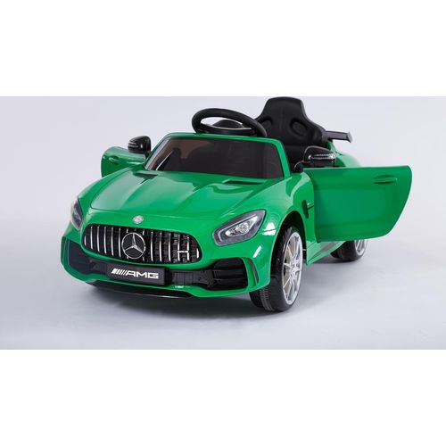 Kinder Elektroauto | Elektrofahrzeug | Mercedes-Benz AMG GT R | mit MP3 Player | mit Fernbedienung | Grün