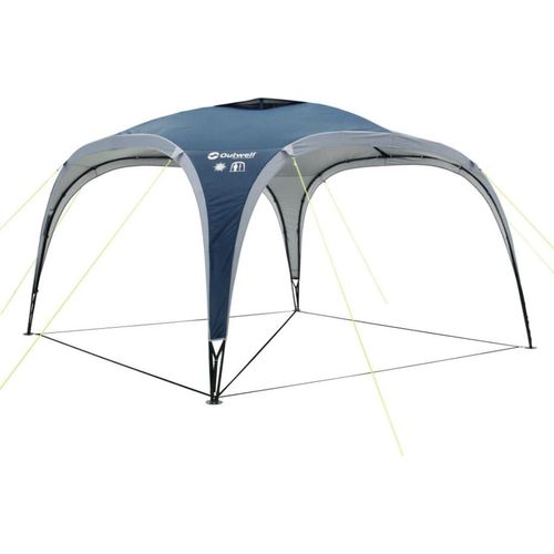 Outwell Summer Lounge L, Fixed, Abgerundet, Fassadenmarkise, Polyester, Blau, Stahl