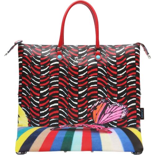 Tasche Gabs G3 Tg M Stampa Trip+Ruga Rot