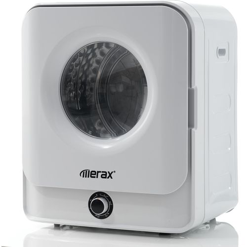 Merax Mini-Wäschetrockner Trockner, Ablufttrockner mit PTC-Heizelement und Doppelte Filterung, freistehend/hängend, 3 kg