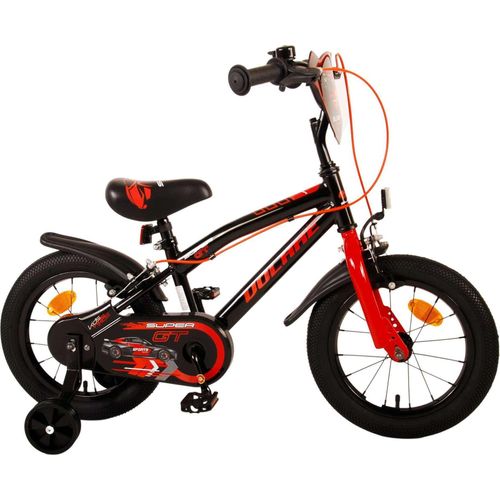 Volare Excellent Kinderfahrrad - Mädchen - 16 Zoll - schwarz - 95% versammelte sich
