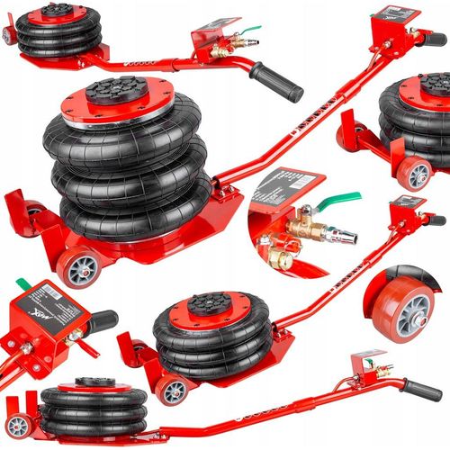 Pneumatischer Wagenheber Luftkissenheber 3,5 t – 15-40 cm Hubhöhe, Anti-Rutsch, Luftkissenheber