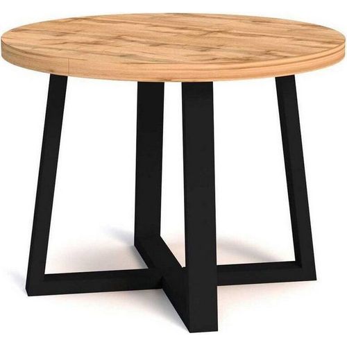 Esstisch Runder Holz Modern Stil Neu JVmoebel