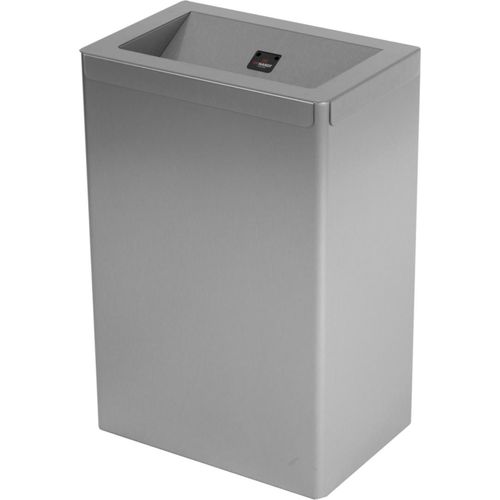 SanTRAL Abfallbehälter - offen - 50 Liter- Edelstahl - Mülleimer