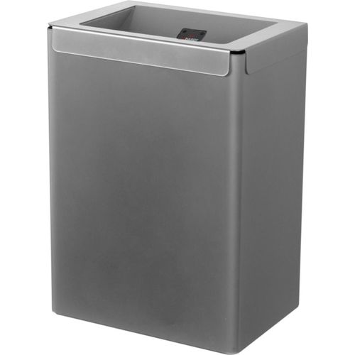 SanTRAL Abfallbehälter - offen - 25 Liter- Edelstahl - Mülleimer