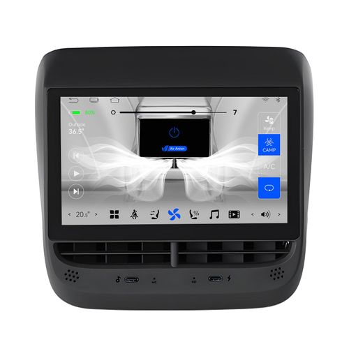 Rücksitz LCD 7-Zoll Touch Screen Entertainment System für Tesla Model 3/Y 19-23