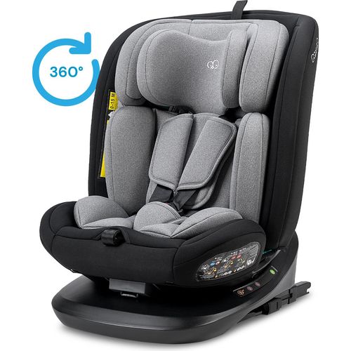Booboo Safety Lissabon, drehbarer Reboarder mit Isofix und Top-Tether-40-150 cm