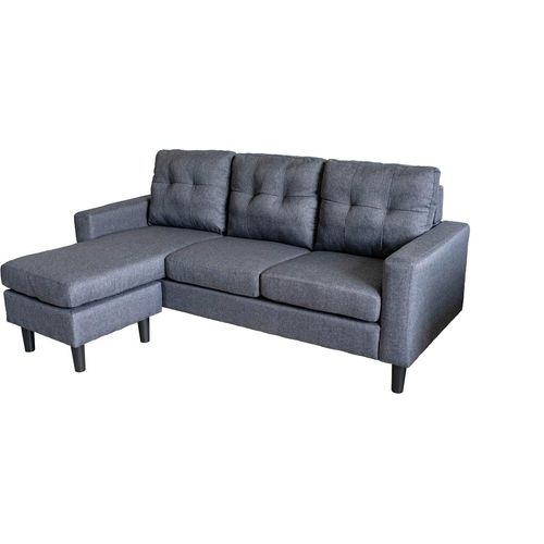 Ecksofa Reva Grau