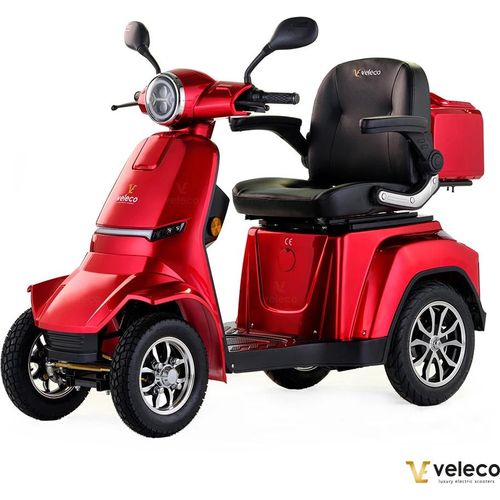 Veleco GRAVIS - Elektromobil - 1000W - LED Beleuchtung - 4- Rad Seniorenmobil -Mobilitätsroller