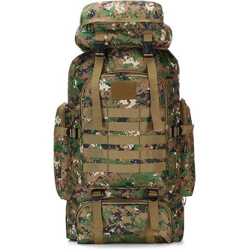 INF Taktischer Rucksack 80L – Oxford-Stoff Tarnung