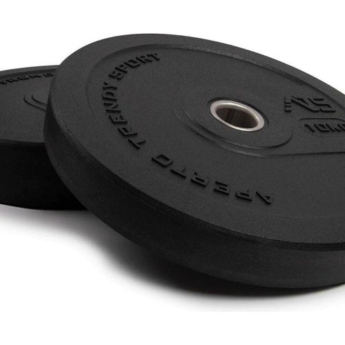 Fitness Training Gewichte Gummi Hantelscheiben Gewichtsscheiben (2x 5kg - 25kg)