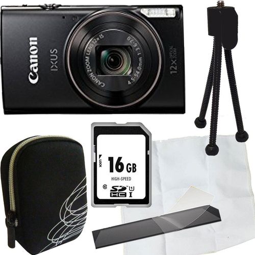 Canon Ixus 285 HS schwarz Set Angebot