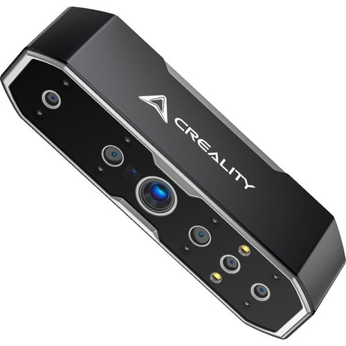 Creality 3D-Scanner Otter fuer 3D-Druck , Handscanner mit 0,02 mm Genauigkeit,20FPS, fuer 10-2000 mm schwarze/metallische Objekte Ohne Scannen Spruehen Vollfarbscan, CR-Scan Otter 3D Scanner