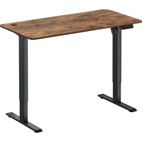 Elektrisch verstellbarer Schreibtisch Spacetronik SPE-O120BR Moris leiser Betrieb und Antikollisionssysteme