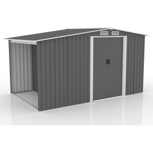 VOSGES Gartenhaus 6,87m2 mit Holzlagerplatz