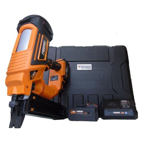 Freeman Akku Zaunklammergerät LD400 38-50mm 2x4,0Ah für 9G Zaunklammern Paslode DeWalt KL-89.3