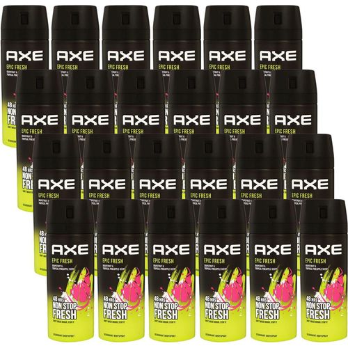 Axe Epic Fresh 24 x 150 ml Deo Deodorant Deospray Deodorant Bodyspray Deodorant Spray Herren Set