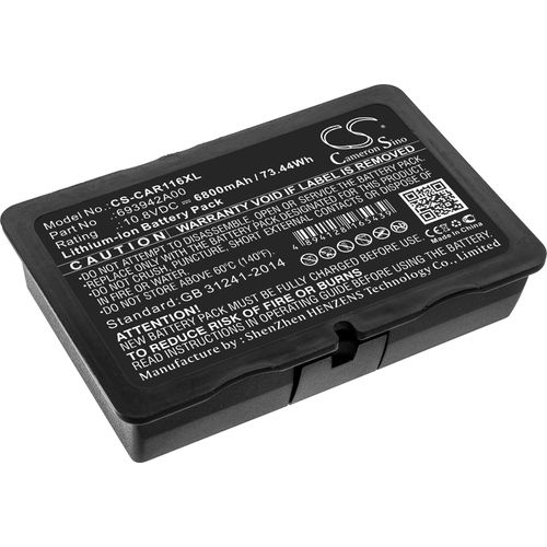 TECHTEK Akku Kompatibel mit [Chauvin Arnoux] C.A 6116N, C.A 6117 Ersetzt 693942A00