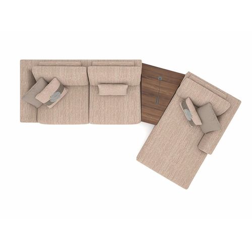 Wohnzimmer Ecksofa L-Form Textil Designer JVmoebel