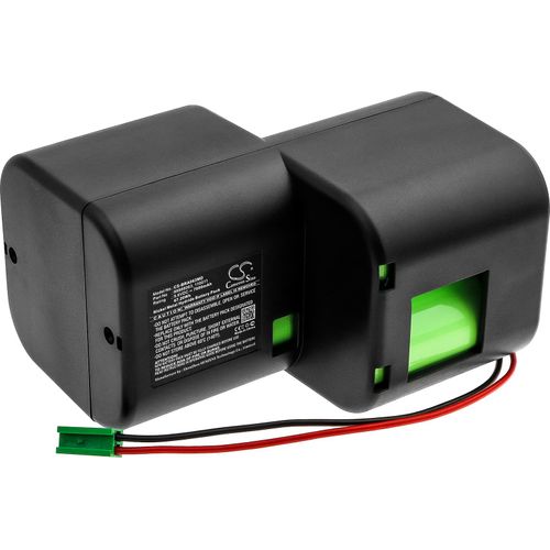 TECHTEK Akku Kompatibel mit [Braun] Dropmat Secura, infusion pump Infusomat Secura Dropma, infusion pump Infusomat Secura Dropmat, nfusomat Secura, P